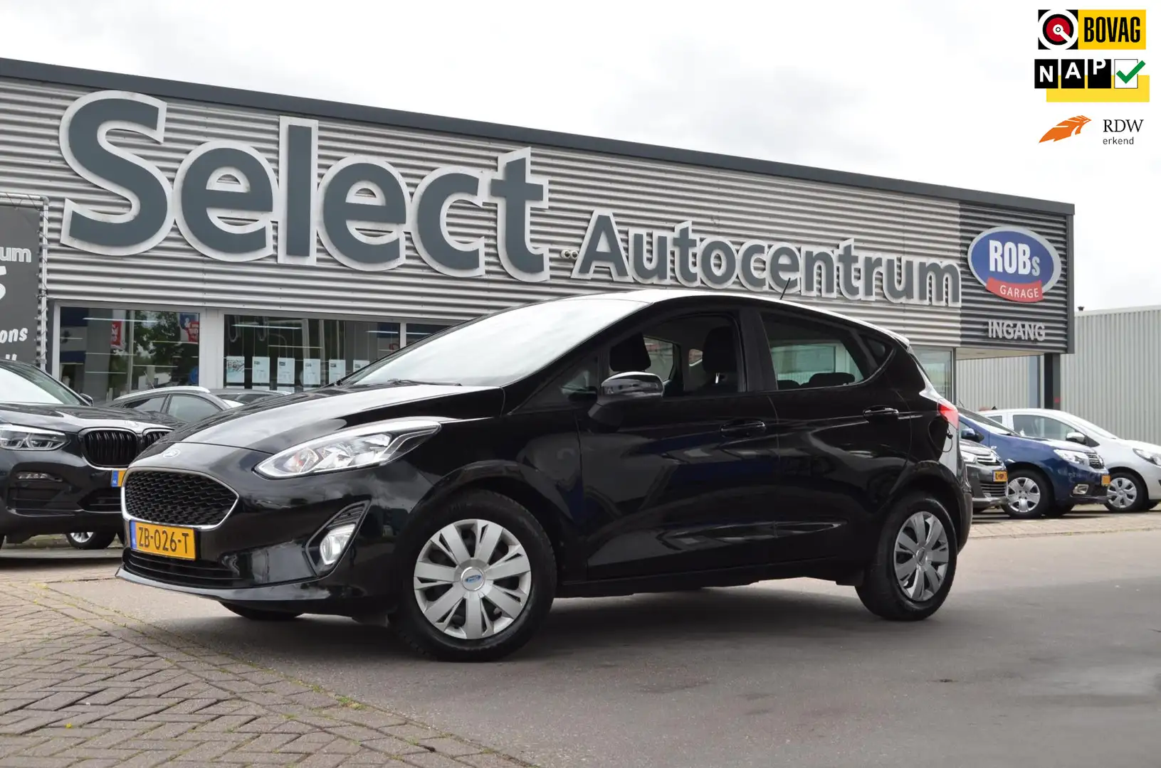 Ford Fiesta 1.0 EcoBoost Titanium|CARPLAY-NAVI|CRUISE|101PK|BO Černá - 1