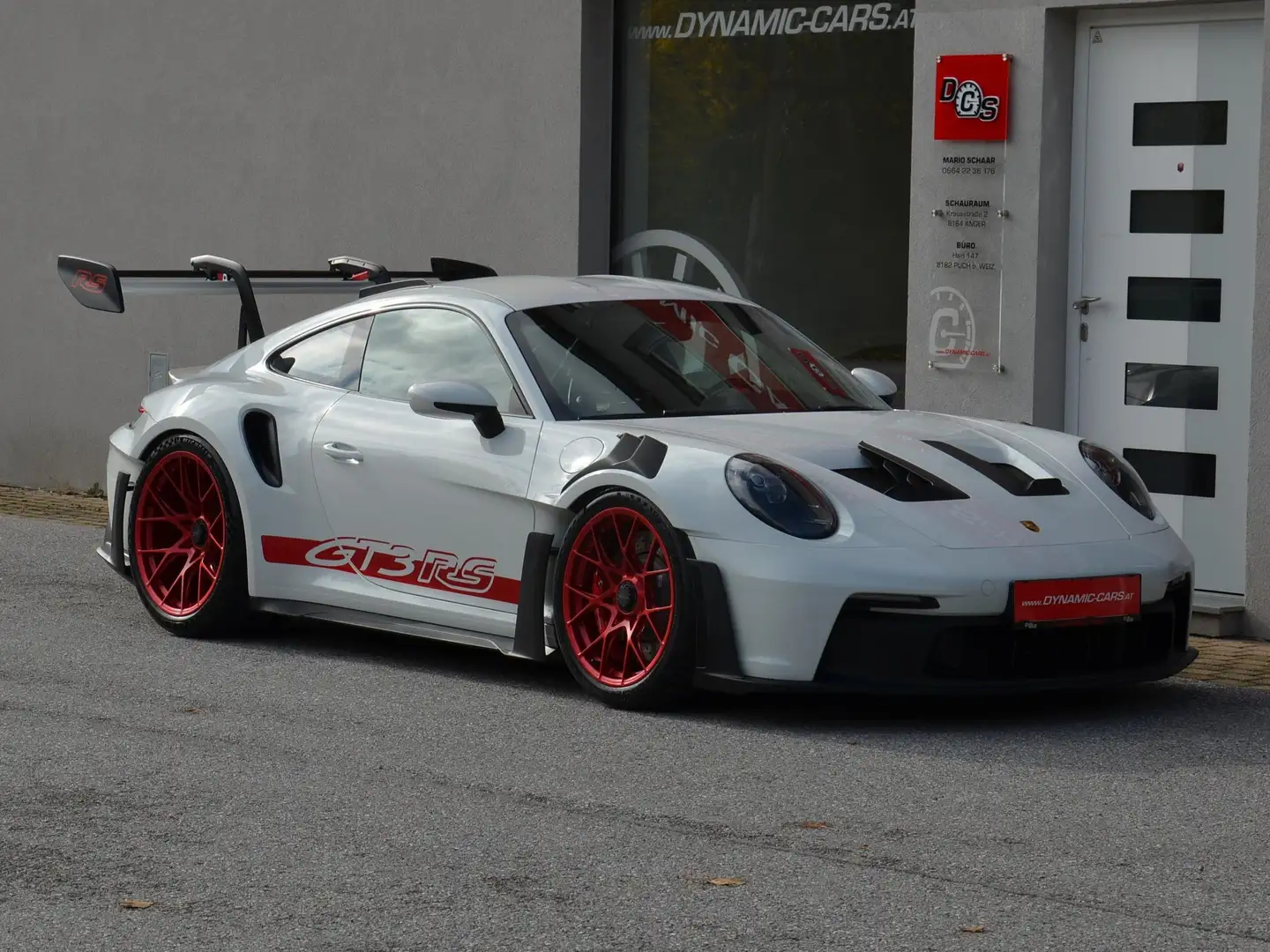 Porsche 911 992 GT3 RS Clubsport, Ö-Auto, Erstbesitz, MwSt! Weiß - 1