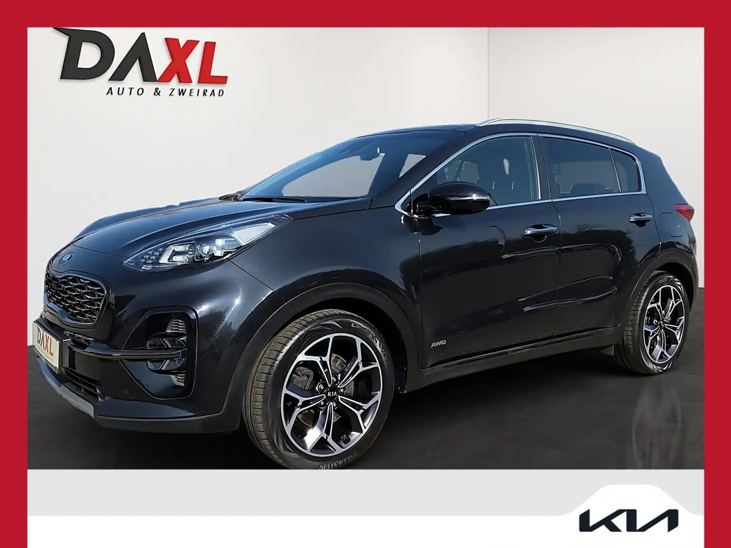 Kia Sportage 1,6 CRDI SCR MHD AWD GT-Line DCT Aut. Schwarz - 1