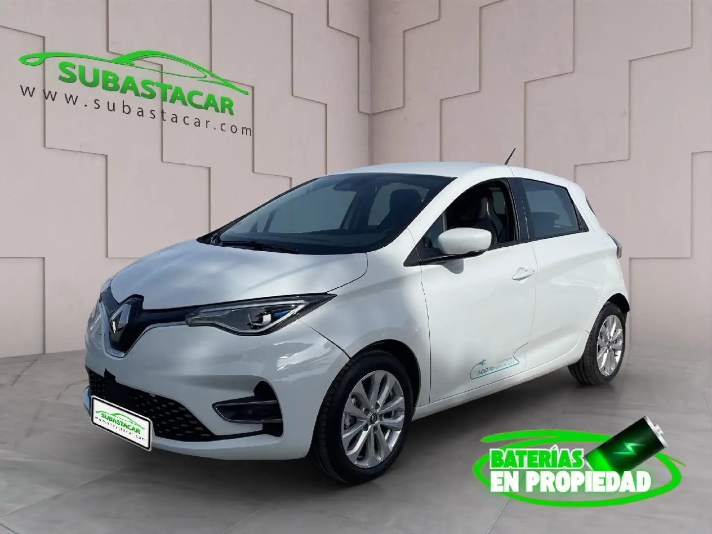 Renault ZOE Intens 100 kW R135 Batería 50kWh Blanco - 1