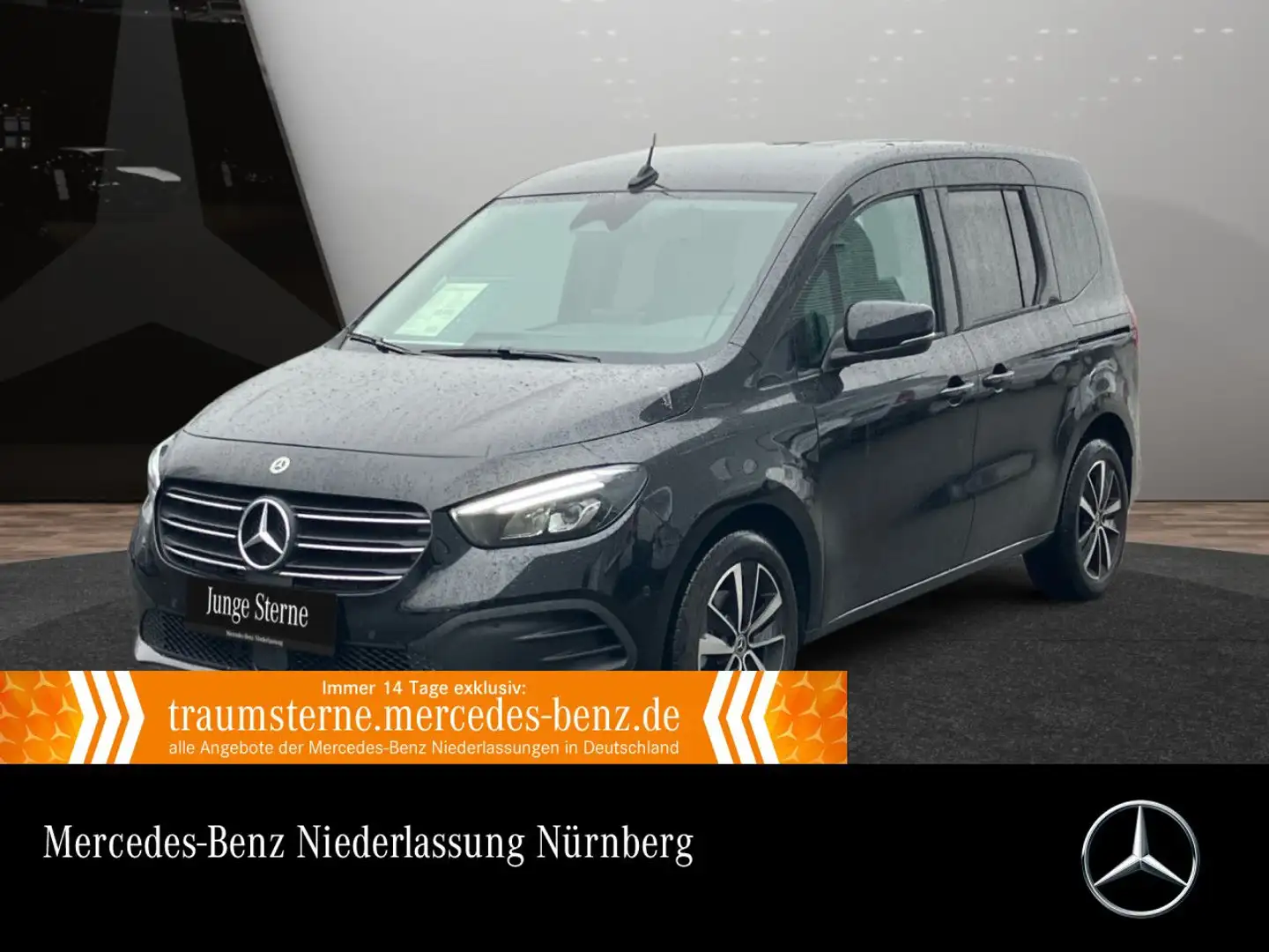 Mercedes-Benz T-Class T 180 EDITION+PROGRESSIVE+Klimaautom+Navi+PTS+DAB Schwarz - 1
