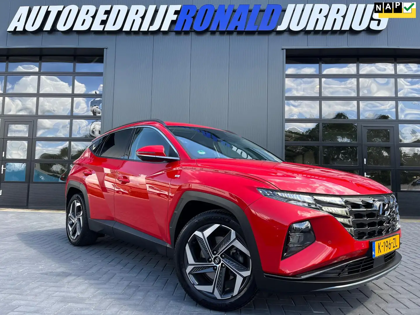 Hyundai TUCSON 1.6 T-GDI MHEV Premium NL.Auto/360Camera/Carplay/N Rood - 1