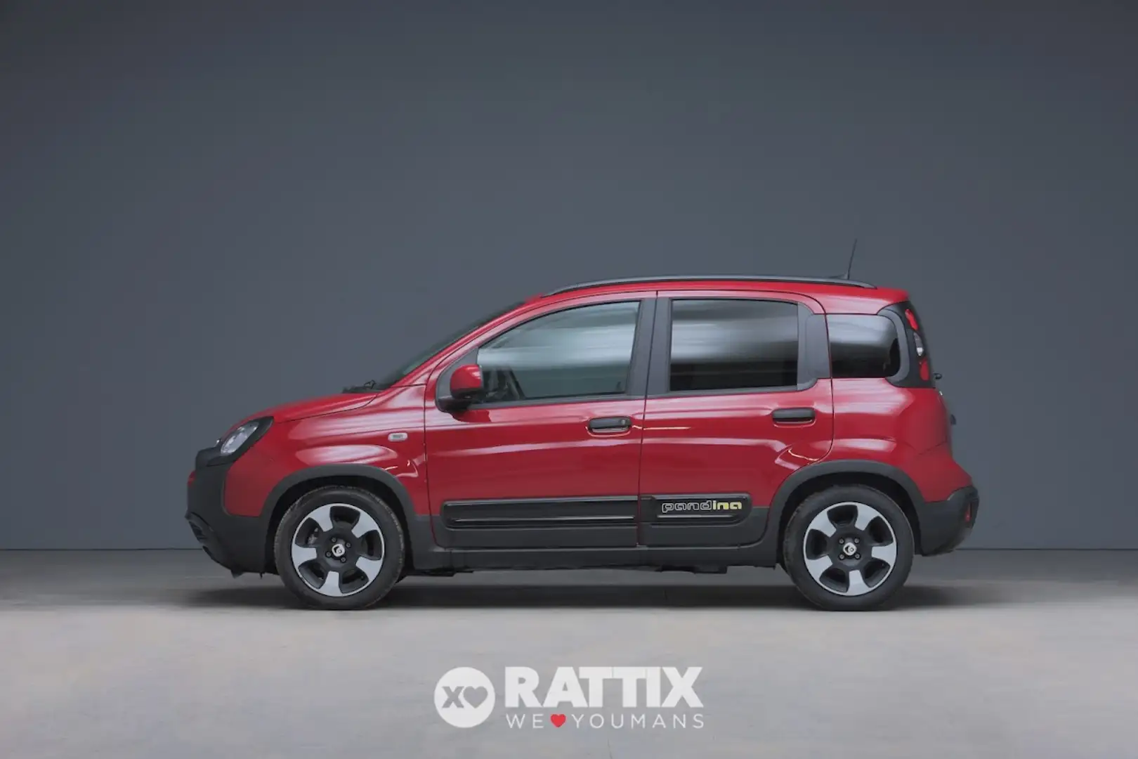 Fiat Panda Pandina 1.0 Firefly Hybrid 70CV Cross Rouge - 2
