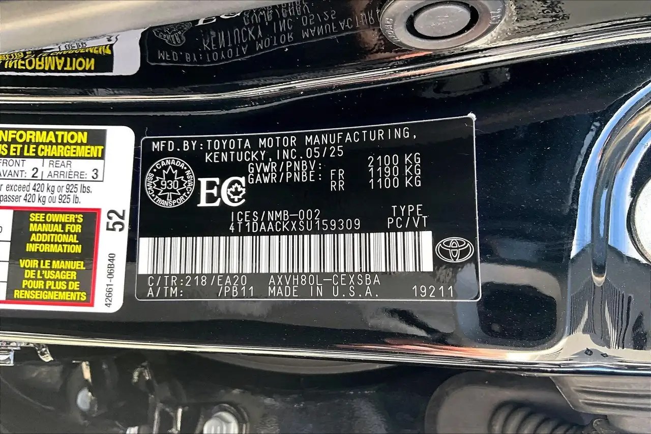 Toyota Camry снимка Toyota Camry