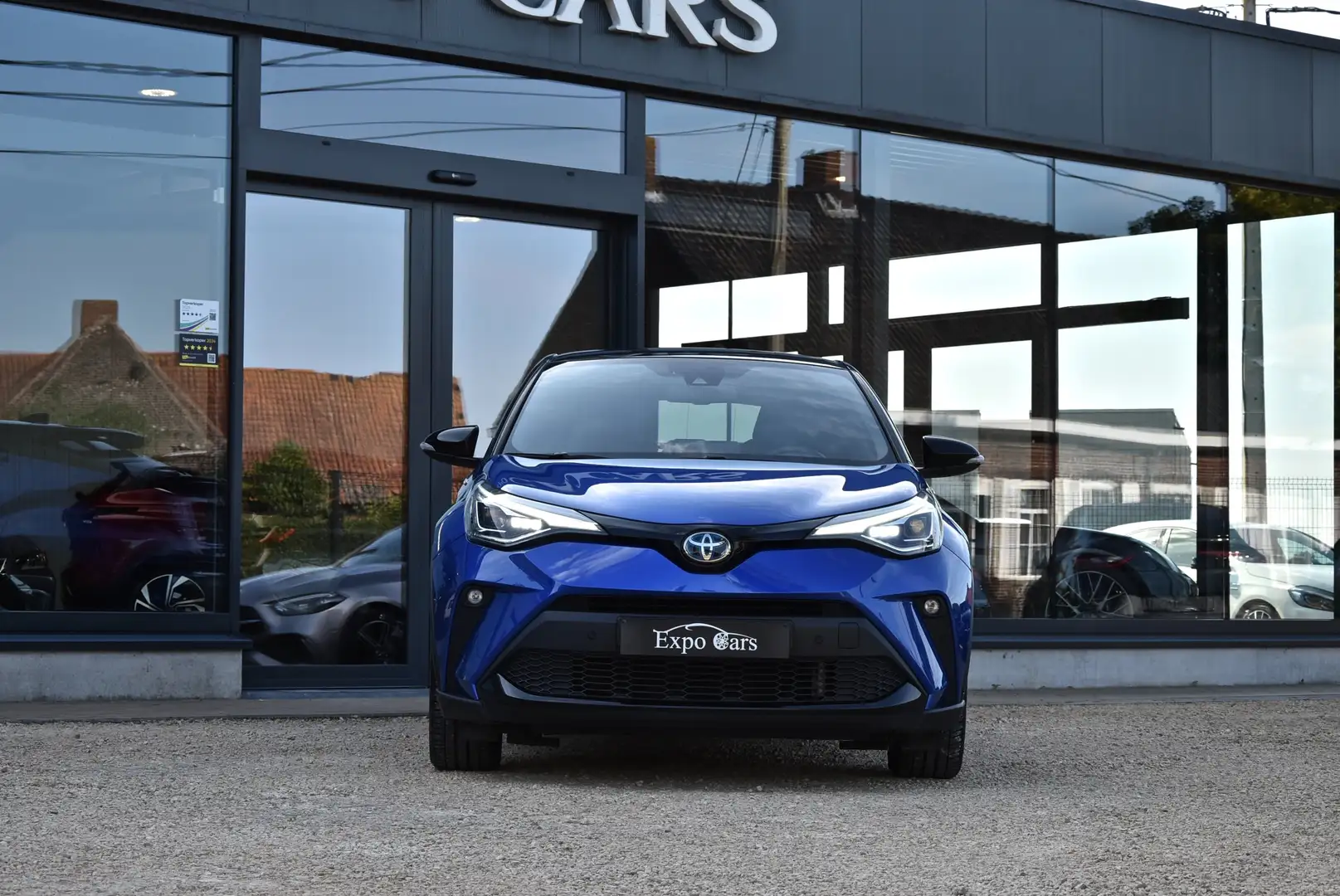 Toyota C-HR C-HR 2.0 Hybrid Lounge*CAMERA*AD CRUISE*CARPLAY* Blauw - 2