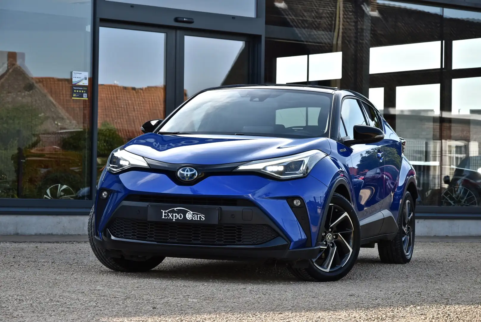 Toyota C-HR C-HR 2.0 Hybrid Lounge*CAMERA*AD CRUISE*CARPLAY* Blauw - 1