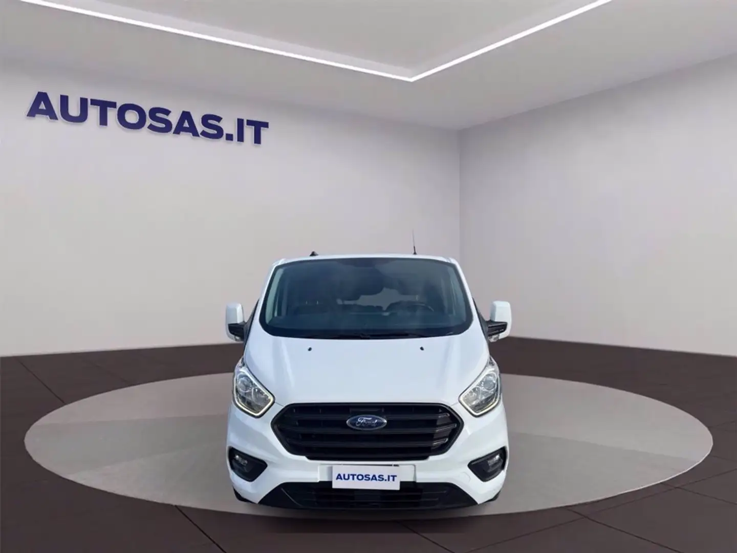 Ford Transit Custom 340 2.0 EcoBlue Hybrid 130 PC Furgone Trend Blanc - 1