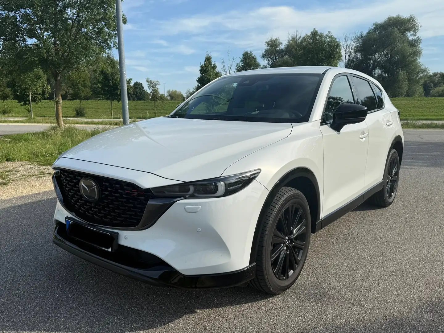 Mazda CX-5 CX-5 HOMURA 4x4 6J Garantie 8-fach Navi MatrixLE Blanco - 1