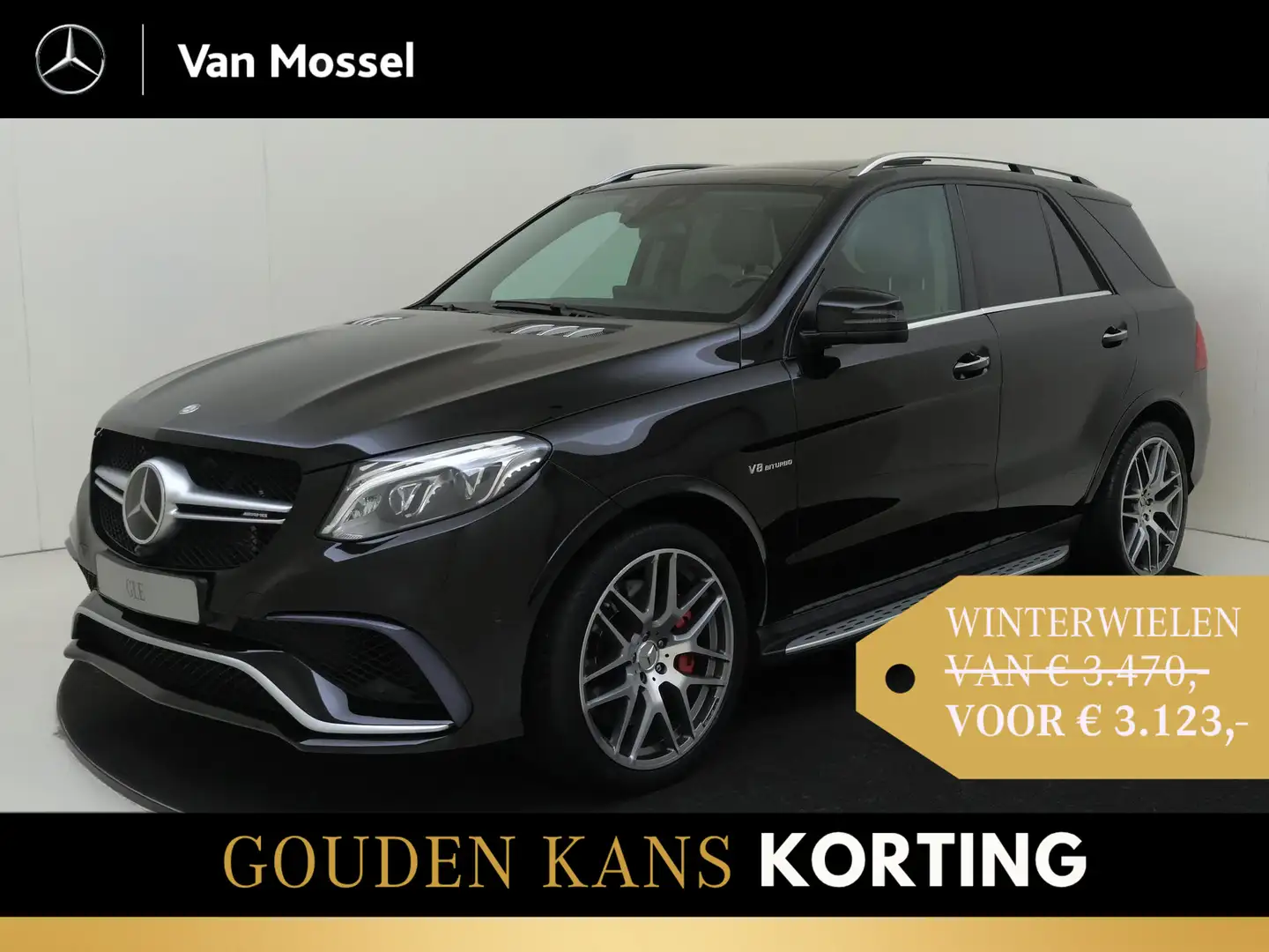 Mercedes-Benz GLE 63 AMG S 4MATIC / Stoelverwarming / Stoelverkoeling / 360 Zwart - 1