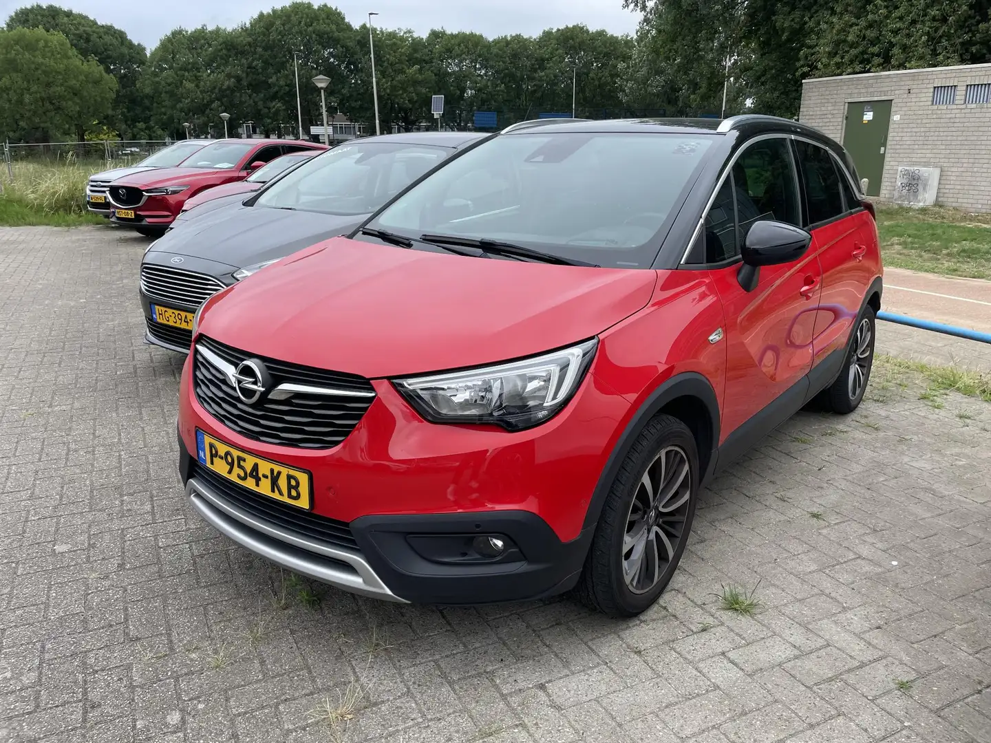 Opel Crossland X 1.2 110PK Turbo Innovation , Trekhaak, Apple Carpl Rood - 2