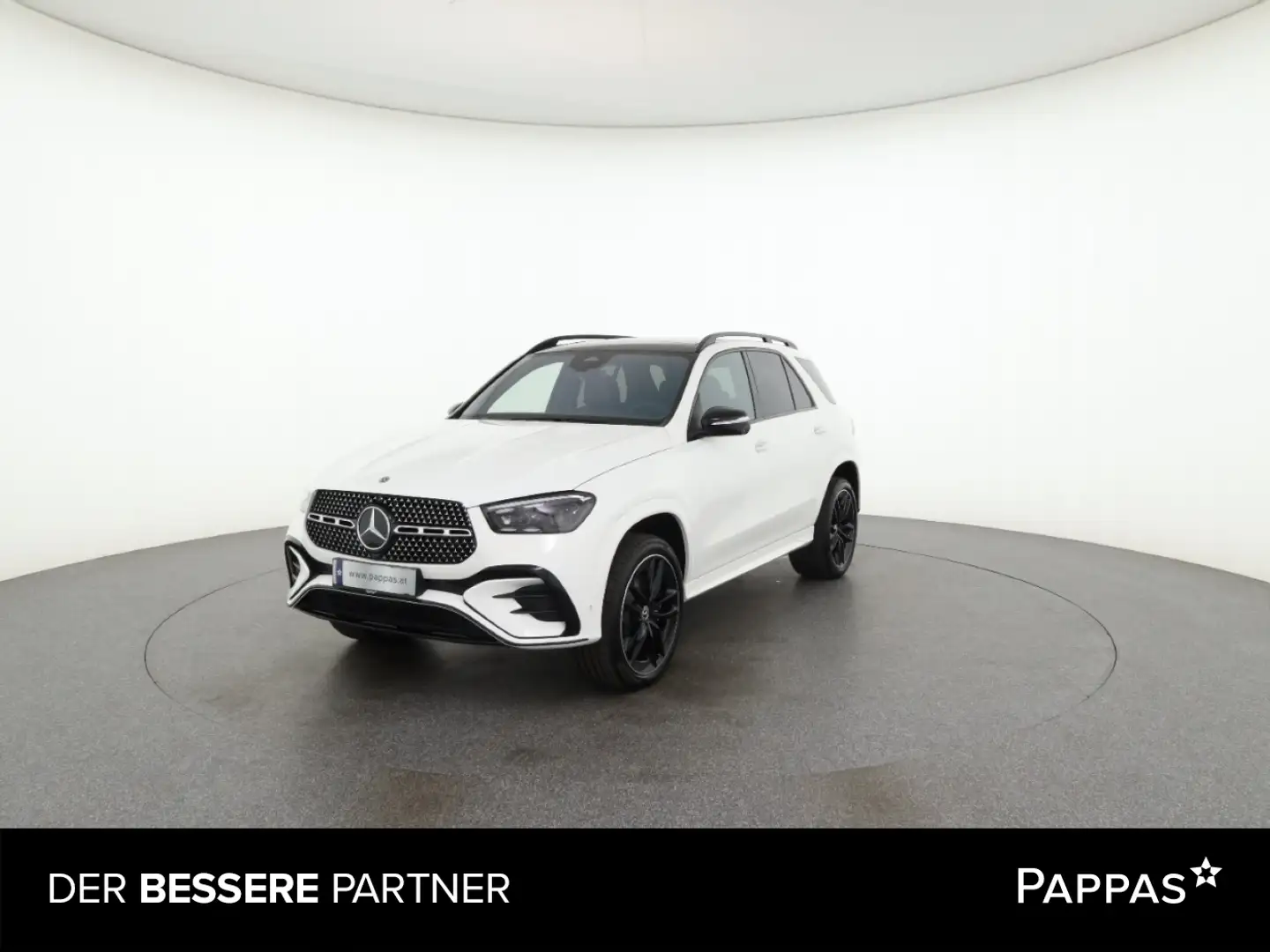 Mercedes-Benz GLE 450 d 4MATIC Stdhz PTS Distr Navi Sitzklima Weiß - 1