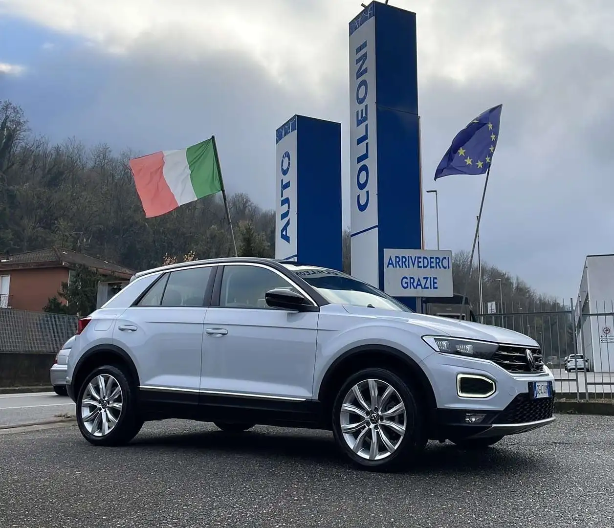 Volkswagen T-Roc T-Roc 1.5 tsi Sport dsg Bianco - 1
