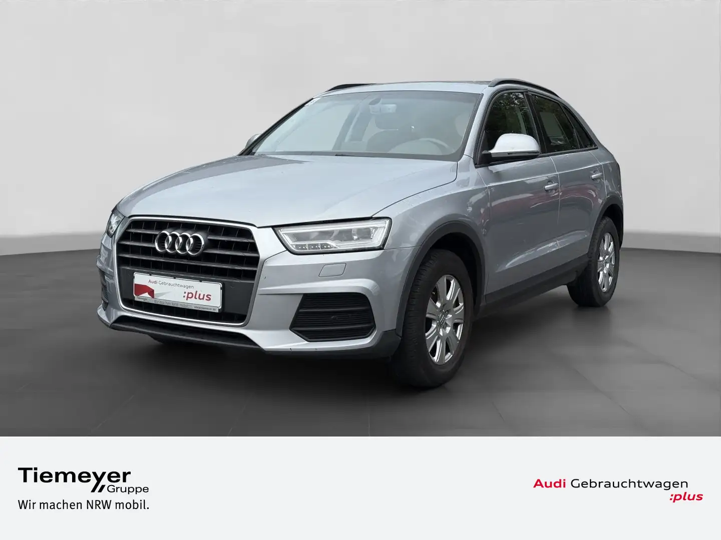 Audi Q3 1.4 TFSI AHK LED NAVI Argent - 1