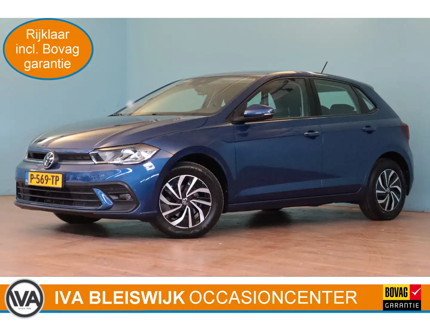 Volkswagen Polo 1.0 TSI Life | APPCONNECT | AIRCO | CRUISE | LED | Bleu - 1