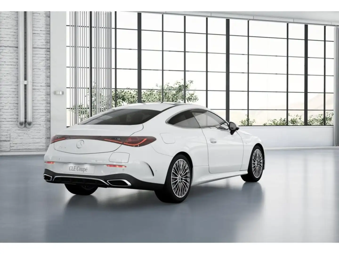 Mercedes-Benz CLE 300 e AMG-Sport/Pano/Burm/360/HUD/Distr/19' Blanc - 2