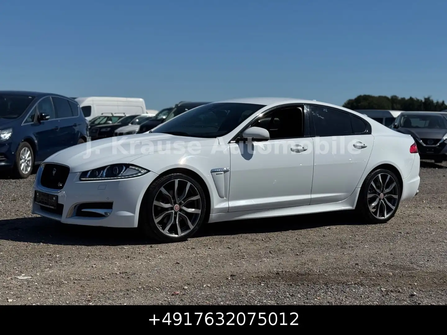 Jaguar XF 3.0 V6 Diesel R-Sport Xen Keyl Kam Facelift Weiß - 2