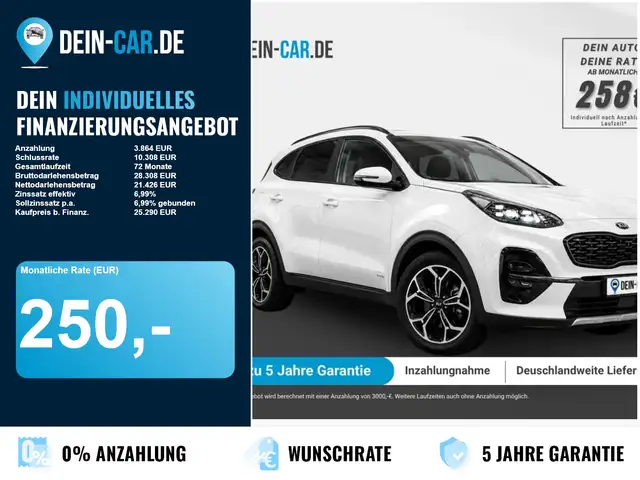 Kia Sportage GT Line 360 ACC LED Navi PDC Pano SHZ