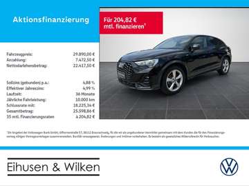 Sportback 45+TFSI e+S-LINE+OPTIK SCHWARZ+AHK+
