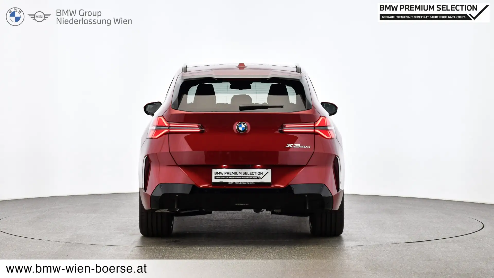 BMW X3 20d xDrive Rot - 2