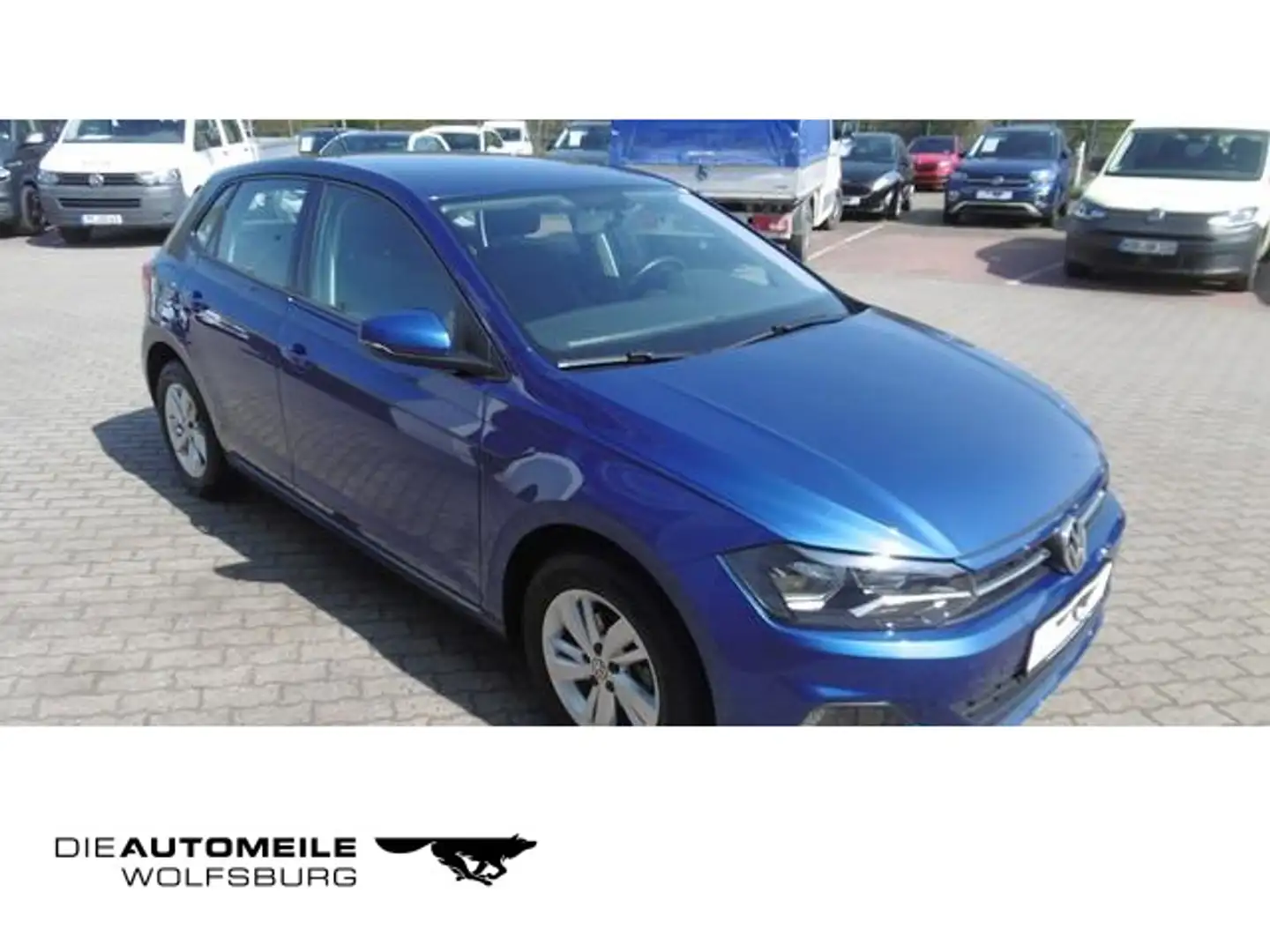 Volkswagen Polo 6 VI 1.0 TSI DSG Comfortline Climatic,AppCo Blau - 1