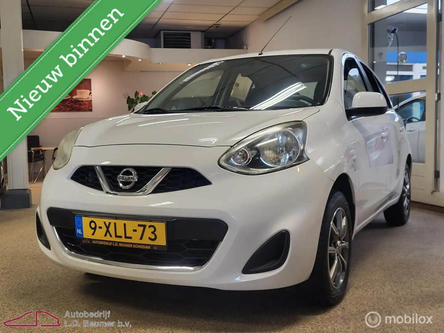 Nissan Micra 1.2 Acenta *NL, 76.455 NAP, CRUISE, RIJKLAARPRIJS* Wit - 1