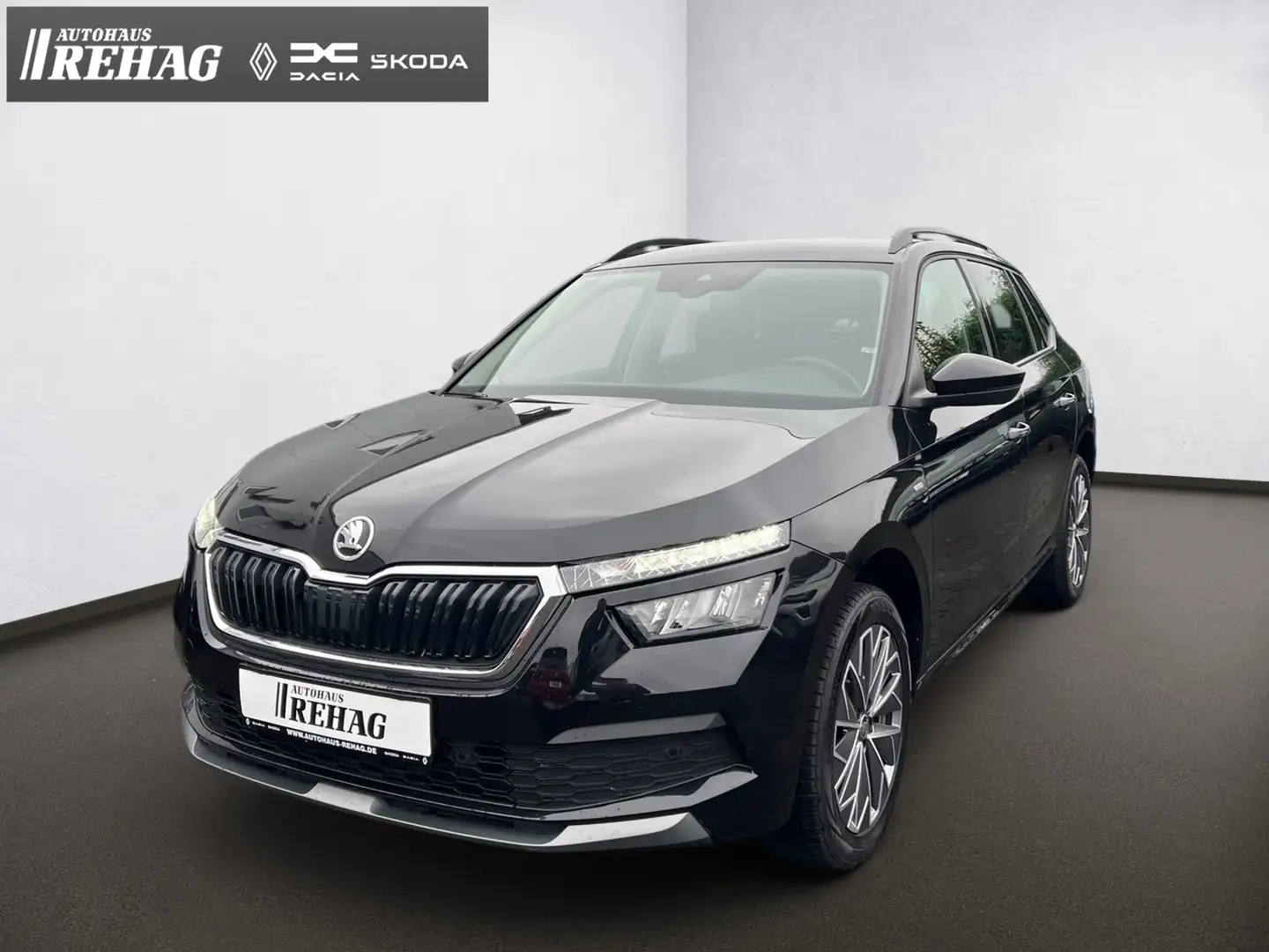 Skoda Kamiq 1,0 TSI 81KW 6-Gang Tour *WKR*SHZ*PDC* Schwarz - 1