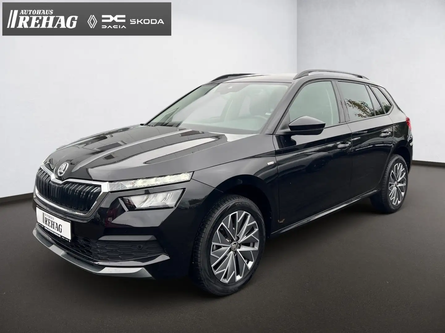 Skoda Kamiq 1,0 TSI 81KW 6-Gang Tour *WKR*SHZ*PDC* Schwarz - 2