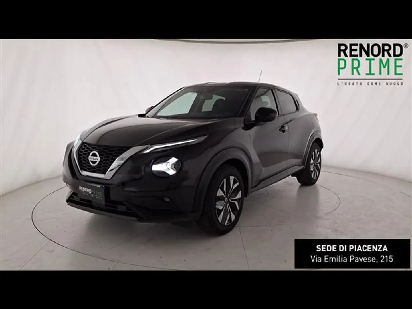 Nissan Juke 1.0 DIG-T 114cv Acenta Zwart - 1