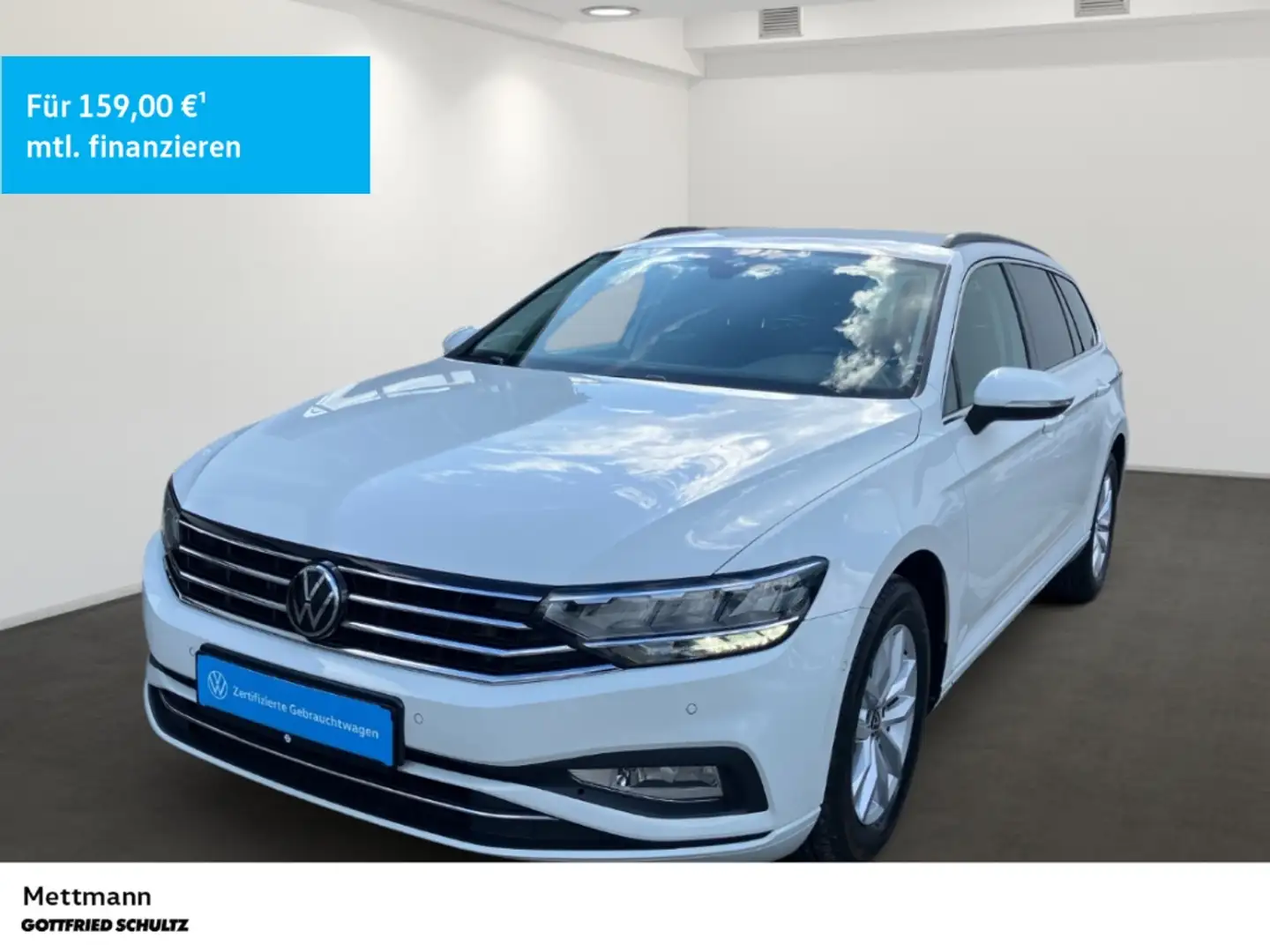 Volkswagen Passat Variant 2.0 TDI Business STANDHZG LED NAVI SHZ PDC LM ZV Blanc - 1
