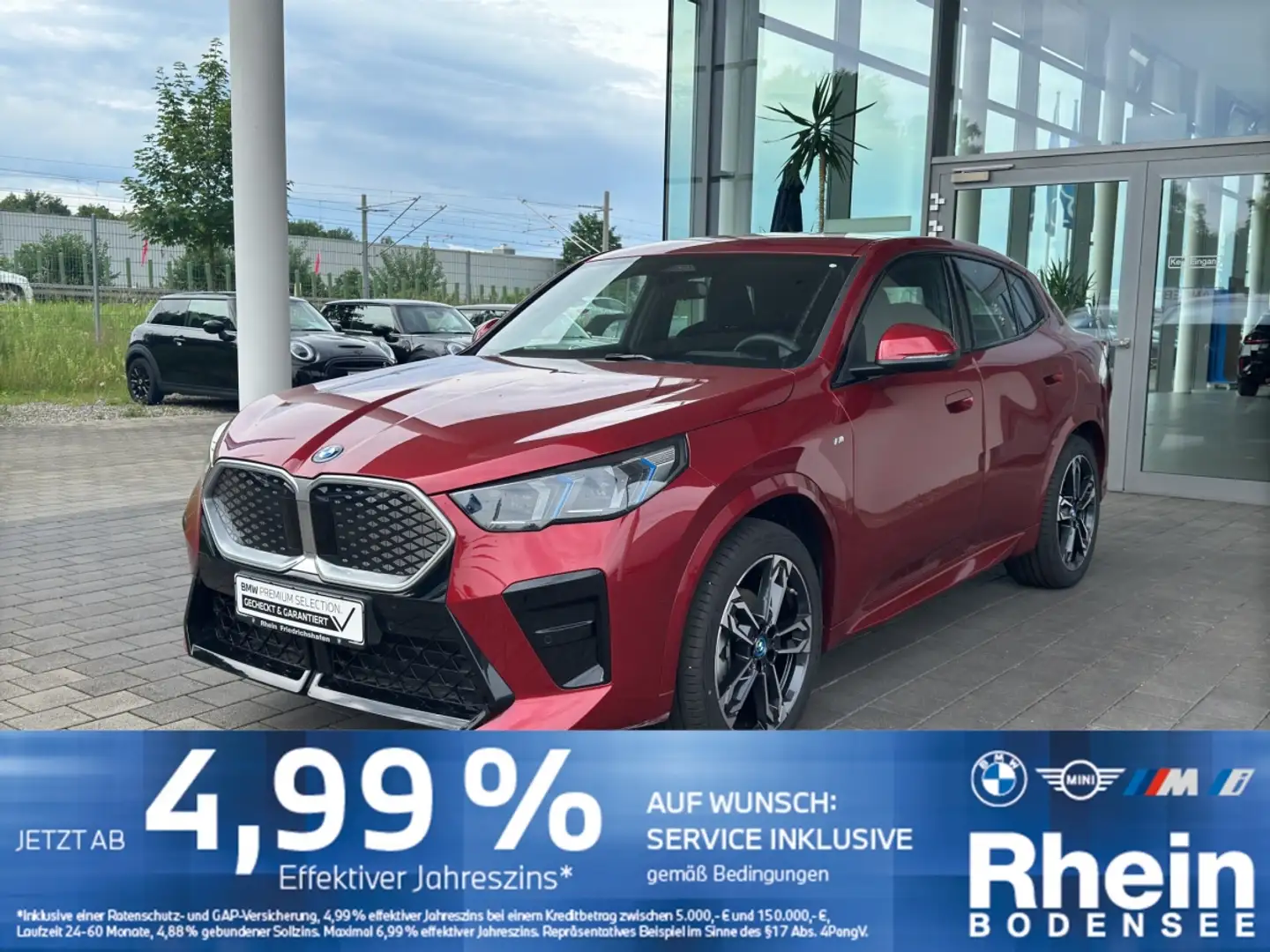 BMW iX2 eDrive20 ACC 360° HeadUP H&K Roşu - 1