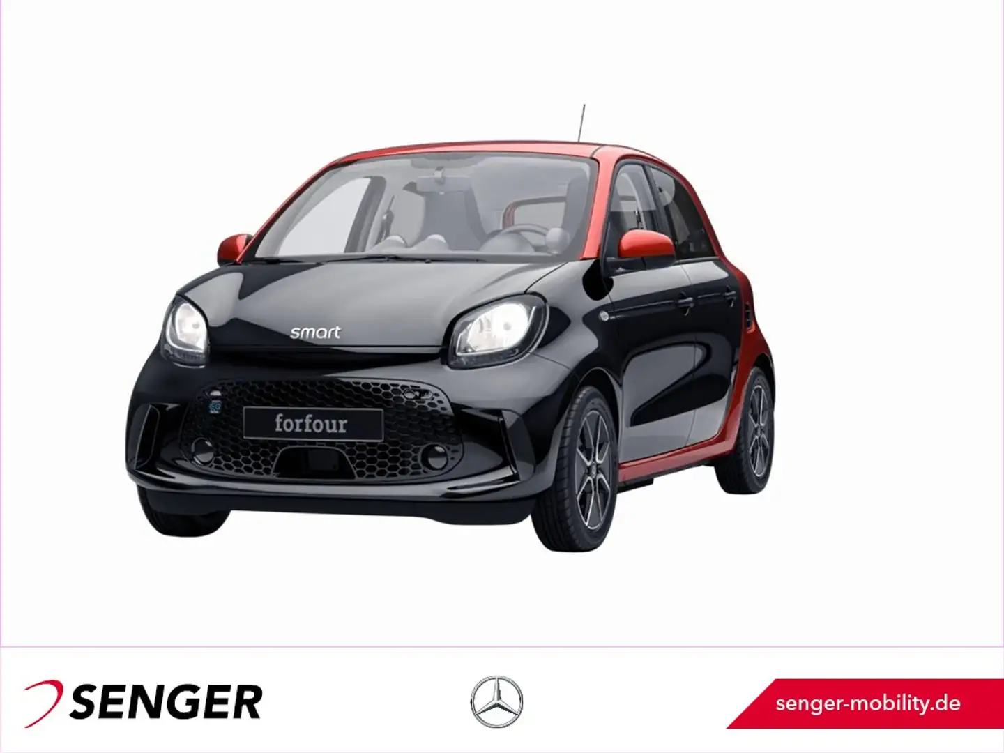 smart forFour EQ ForFour Passion Einparkhilfe hinten Sitzhzg. Schwarz - 1
