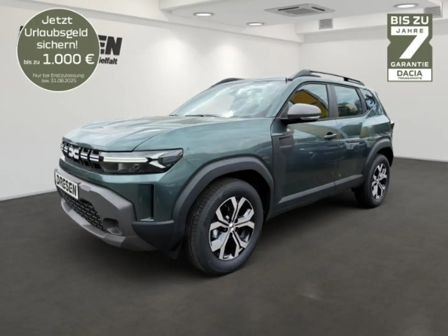 Dacia Duster Expression TCe 130+Digitales Cockpit+Apple CarPlay Grün - 1