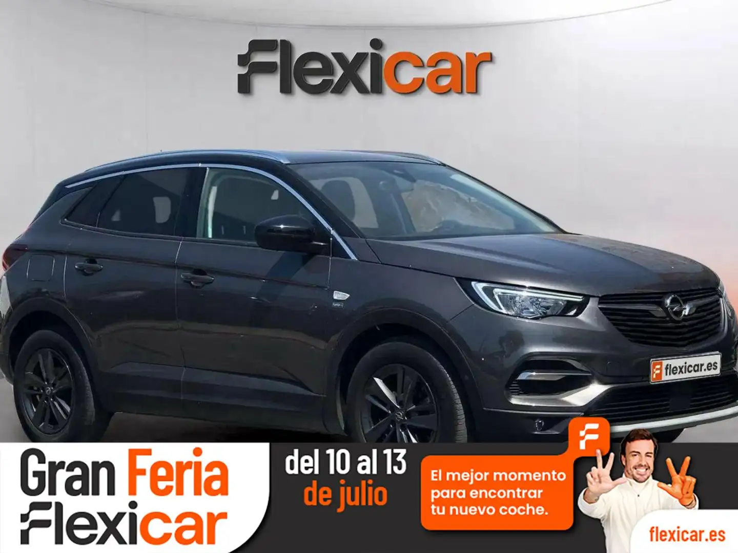 Opel Grandland X 1.2 Turbo Design Line Gris - 1