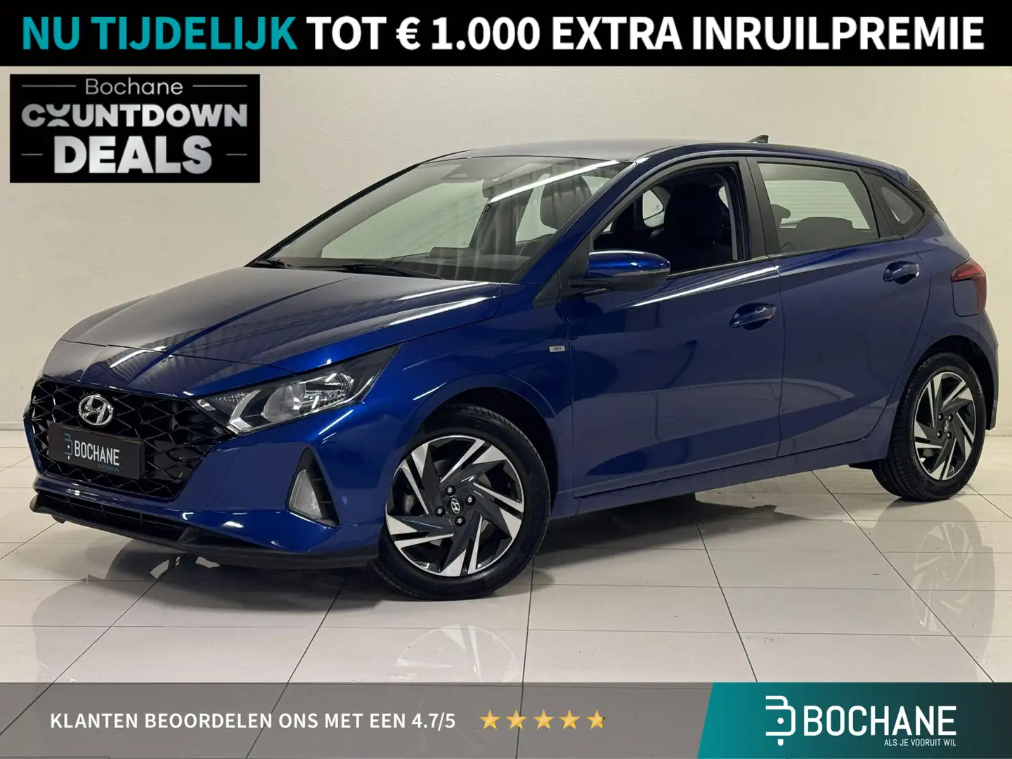 Hyundai i20 1.0 T-GDI Comfort Smart | Navigatie | Licht Metale Blauw - 1
