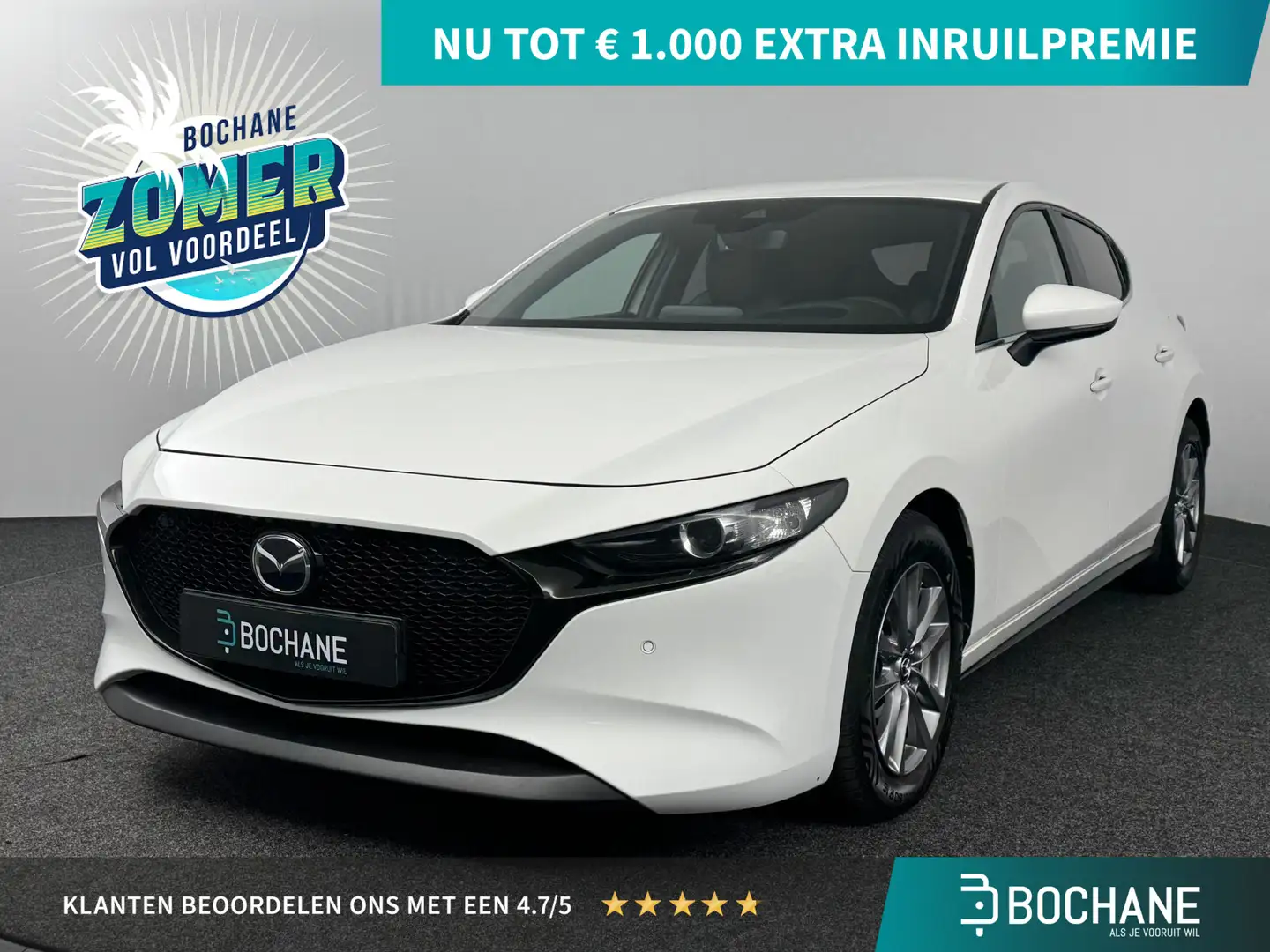 Mazda 3 2.0 e-SkyActiv-X M Hybrid 180 Comfort | BOSE-audio Wit - 1