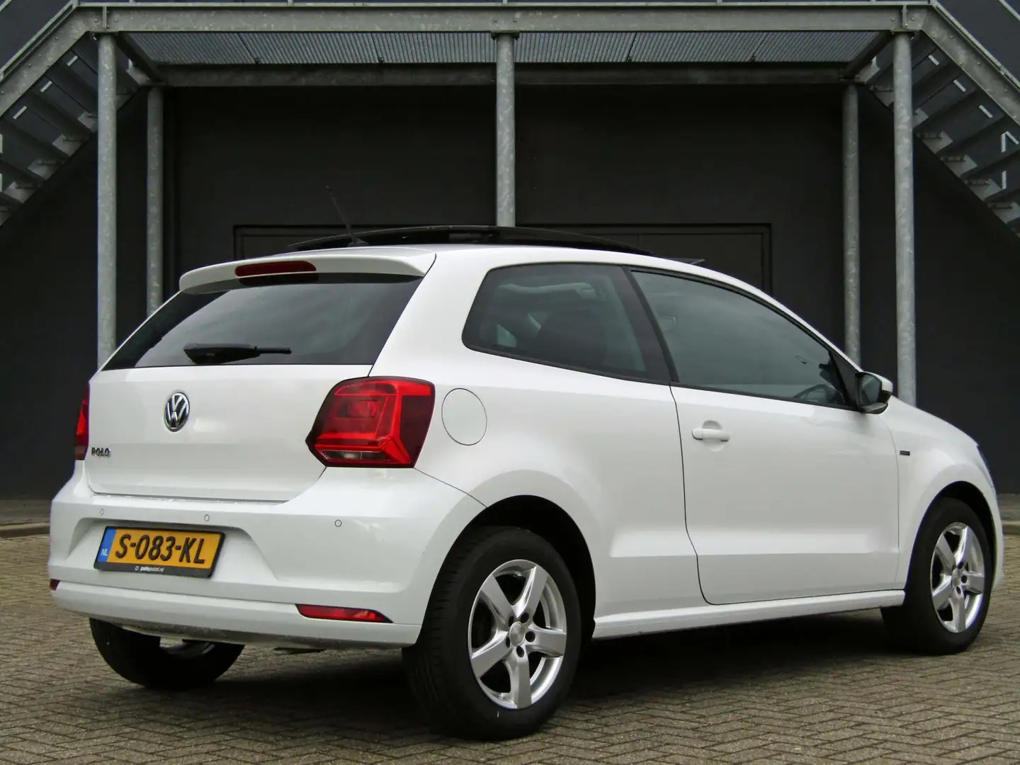 Volkswagen Polo 1.0 60PK LOUNGE | * PANORAMADAK * CRUISE CONTROL * Blanc - 2