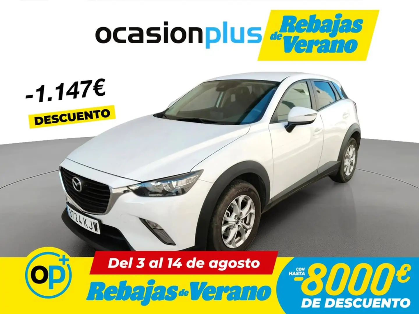 Mazda CX-3 2.0 Style+ 2WD 120 Blanco - 1
