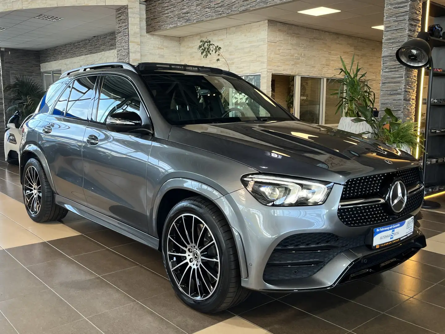 Mercedes-Benz GLE 580 4Matic AMG-Line Pano. Burmester LED Navi Gris - 1