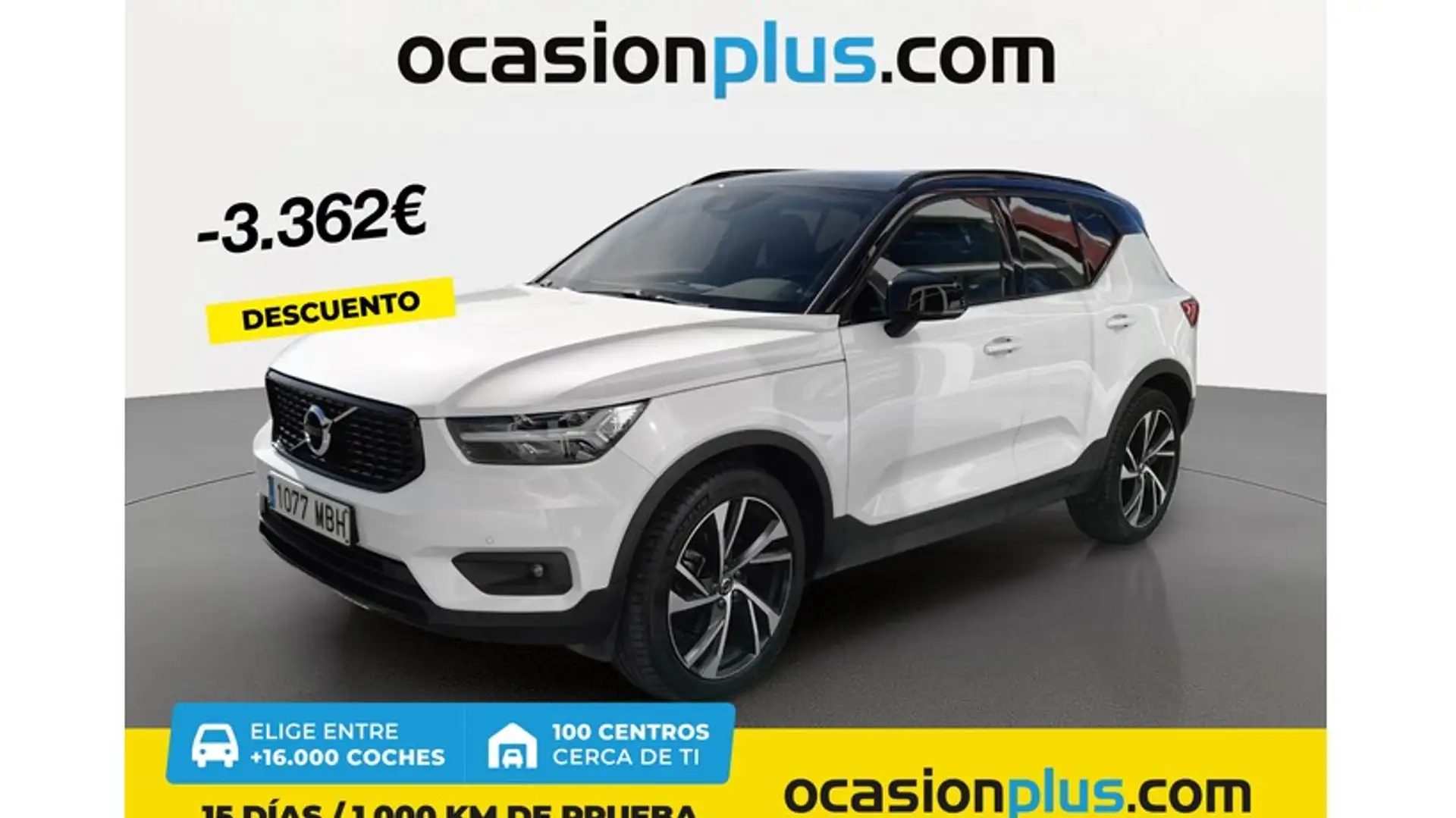 Volvo XC40 T4 R-Design Aut. Blanco - 1