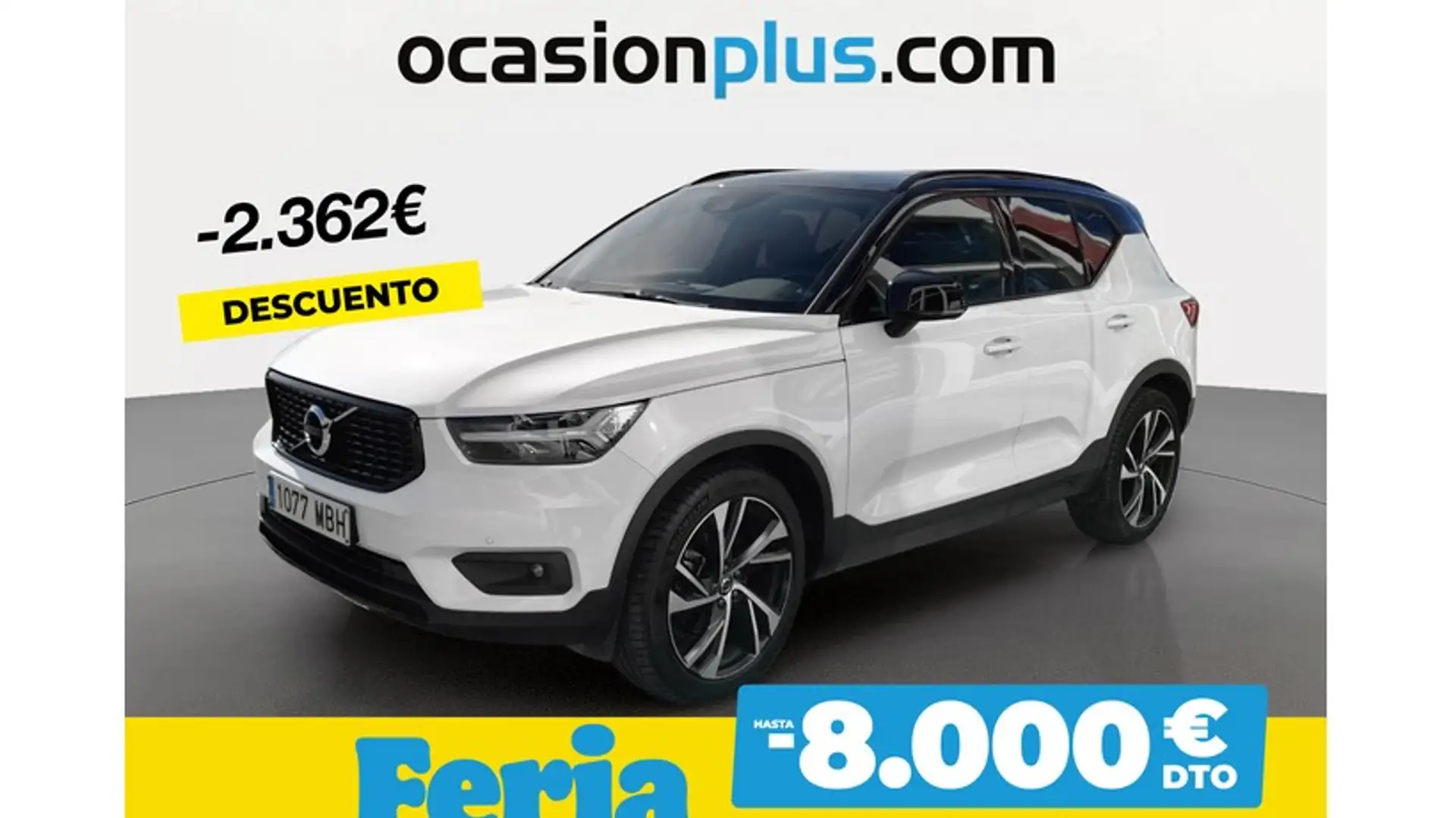 Volvo XC40 T4 R-Design Aut. Blanc - 1