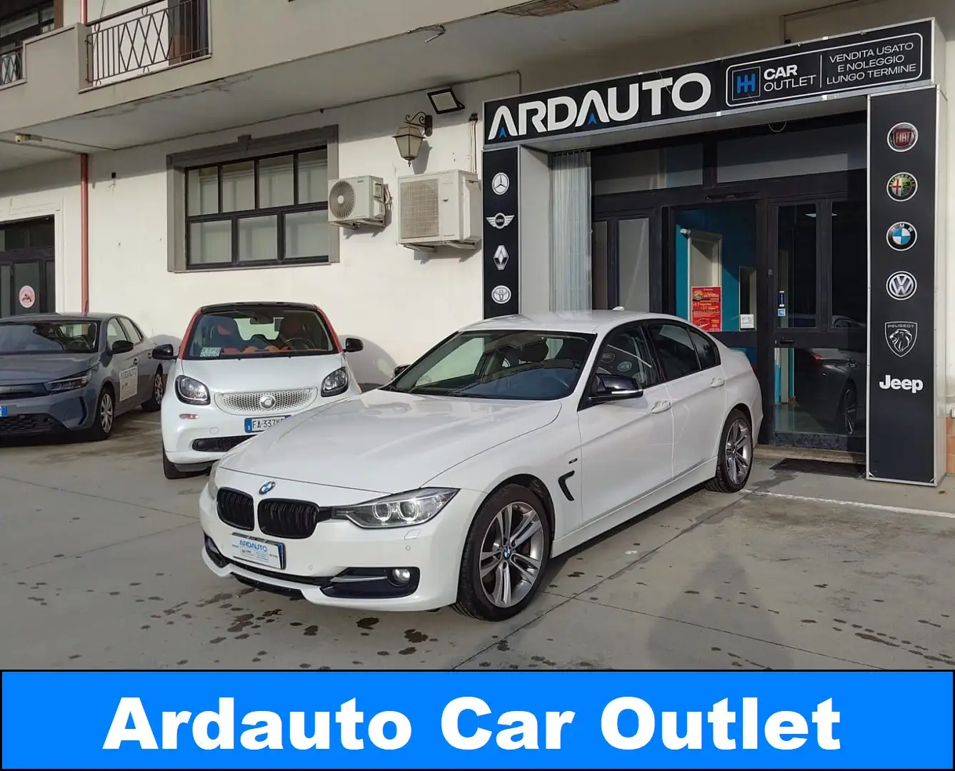 BMW 323 Bmw 320 D M sport 184 cv Weiß - 1