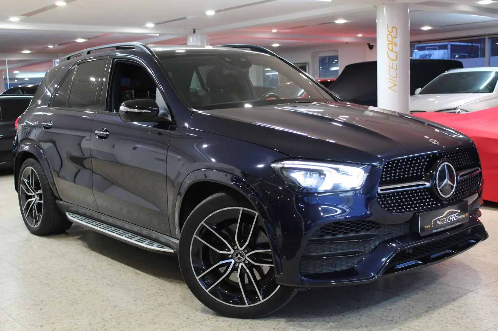 Mercedes-Benz GLE 350 d 4Matic"AMG-LINE"22"360°"Airmatic"Panor Blauw - 1