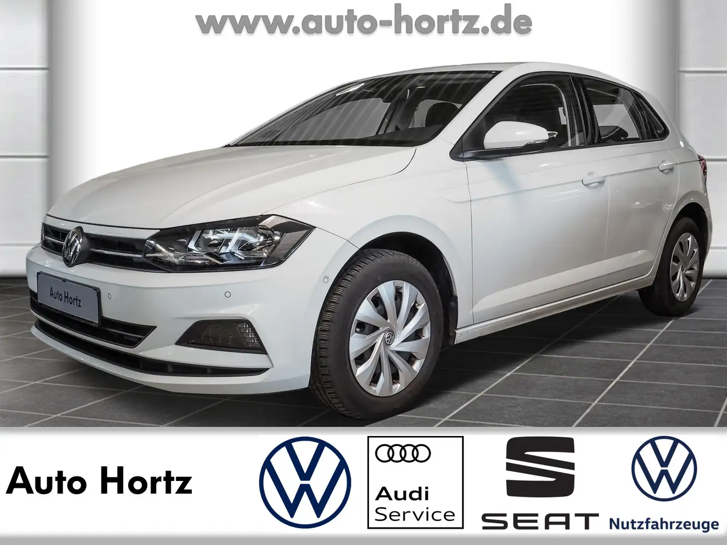 Volkswagen Polo Comfortline 1.0 TSI, 70 KW, Parklenk, Klima u Weiß - 1