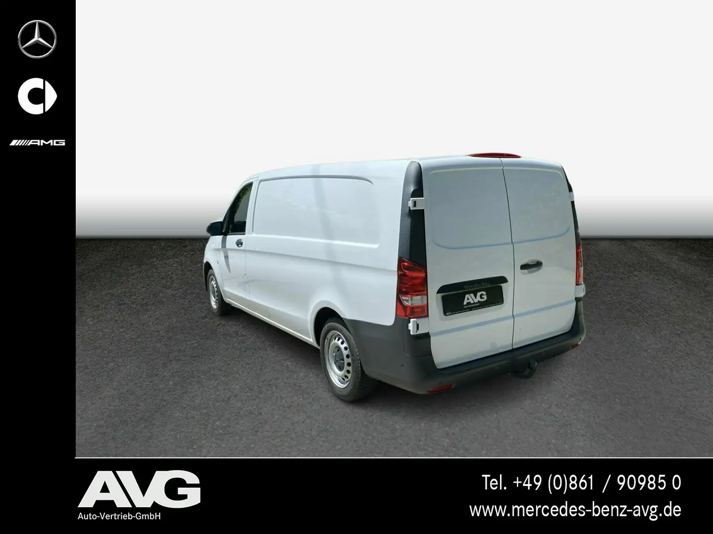 Mercedes-Benz Vito 114 CDI KA EXL Sortimo AHK 3-Sitzer Klima Weiß - 2