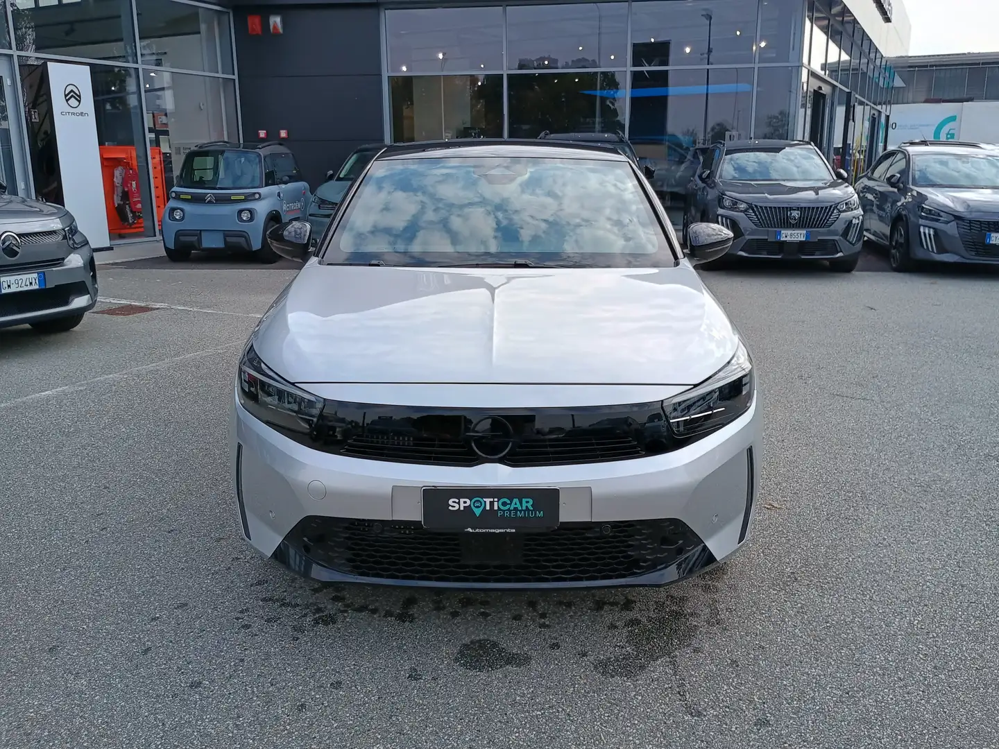 Opel Corsa 1.2 TurboBenzina 100cv GS KM ZERO Silber - 2