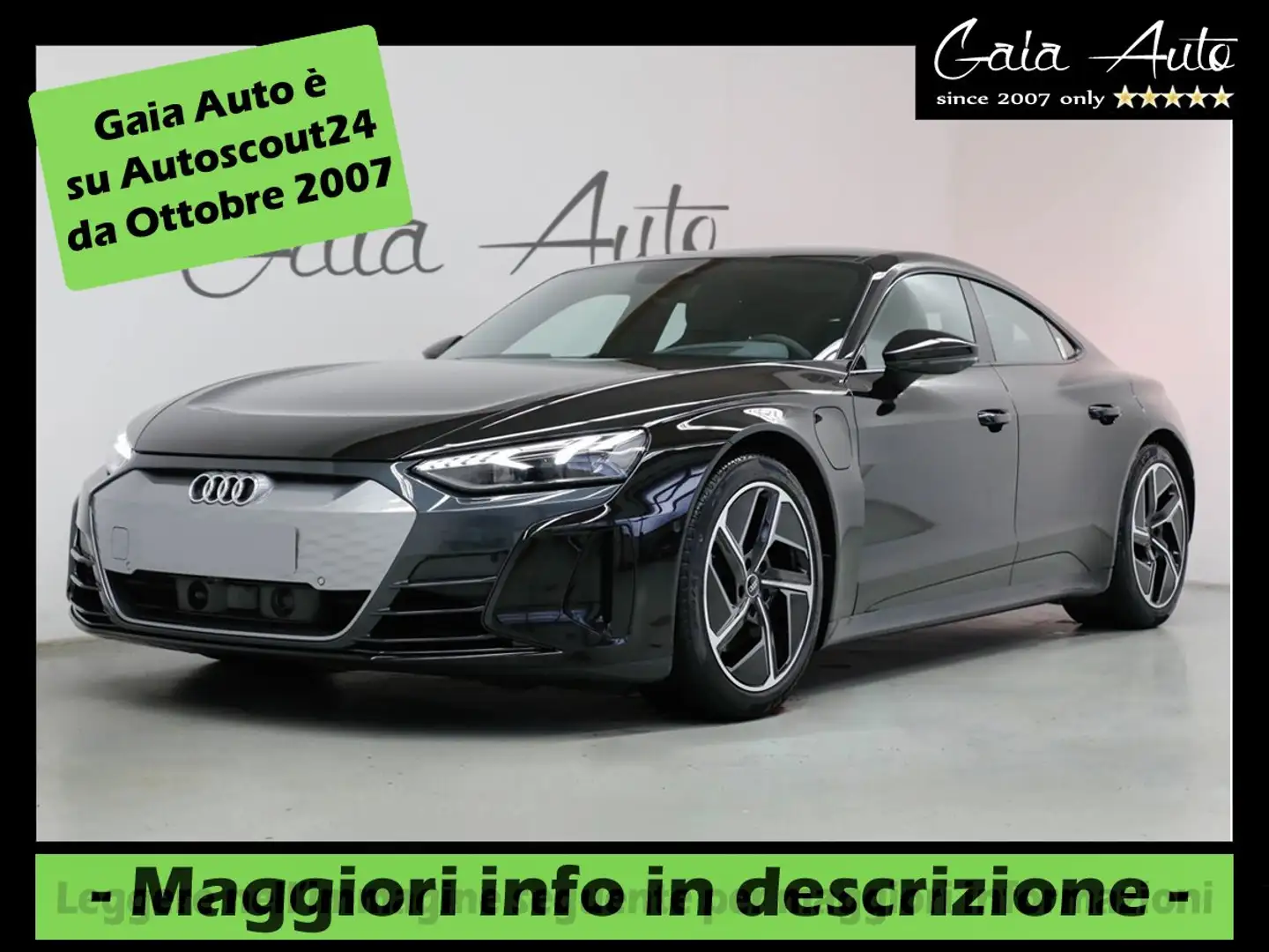 Audi e-tron GT Quattro 476CV (diverse disponibilità) Nero - 1