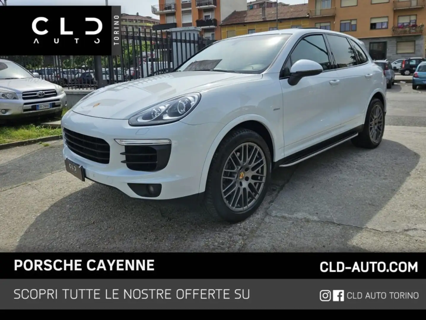 Porsche Cayenne 3.0 Diesel Platinum Edition GANCIO TRAINO Biały - 1