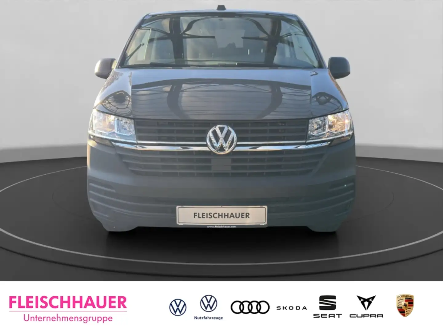 Volkswagen T6.1 Transporter 2.0 TDI Navi Apple CarPlay Android Auto DAB Rückf Grau - 2