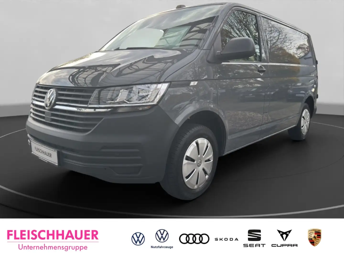 Volkswagen T6.1 Transporter 2.0 TDI Navi Apple CarPlay Android Auto DAB Rückf Grau - 1