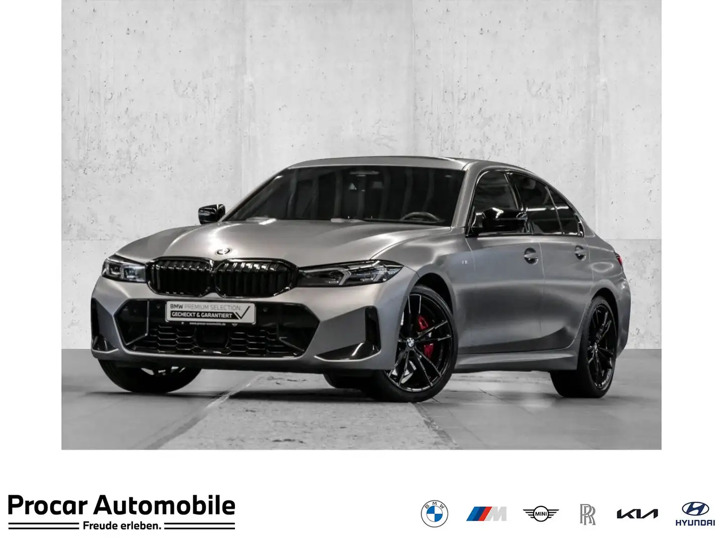 BMW 330 i xDrive M Sport ACC RFK NAVI LED PDC V+H LM Grau - 1